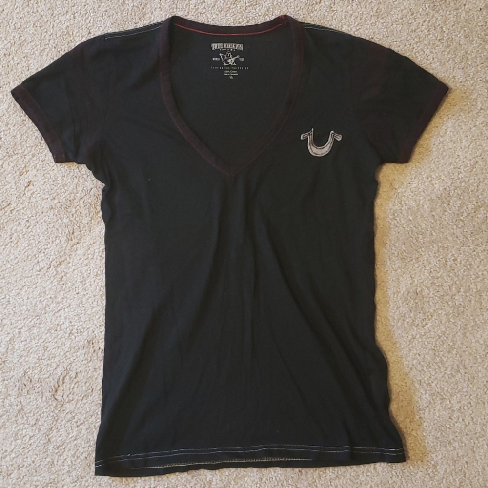 True Religion v neck tee m